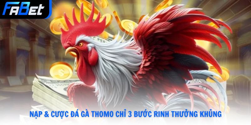 Nạp Và Cược Đá Gà Thomo Chỉ 3 Bước Rinh Thưởng Khủng